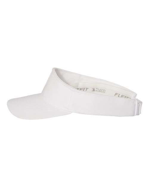 Flexfit Y8110 Adult Cool & Dry Visor #color_WHITE