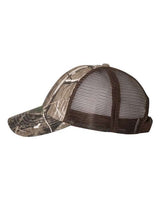 Kati LC5M Licensed Camo Mesh Back Cap #color_Realtree AP/ Brown