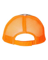 Kati LC5M Licensed Camo Mesh Back Cap #color_Realtree AP/ Neon Orange