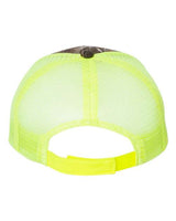 Kati LC5M Licensed Camo Mesh Back Cap #color_Realtree AP/ Neon Yellow