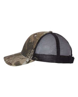 Kati LC5M Licensed Camo Mesh Back Cap #color_Realtree Hardwoods/ Black