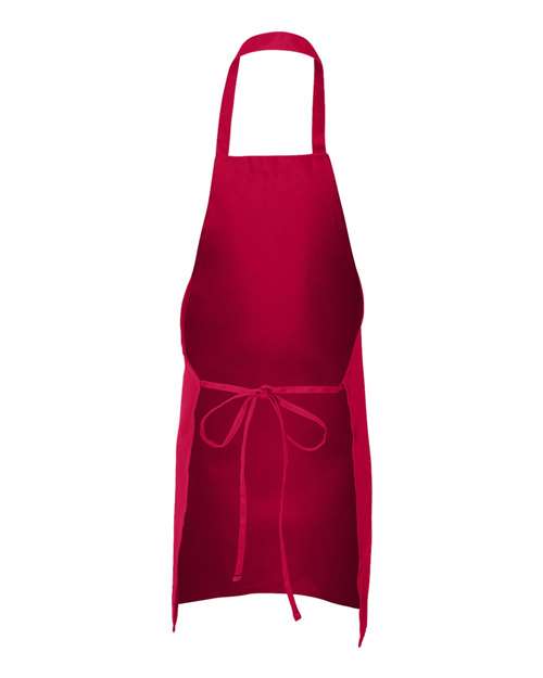 Q-Tees Q2010 Butcher Apron #color_Red