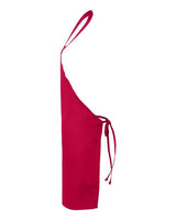 Q-Tees Q2010 Butcher Apron #color_Red