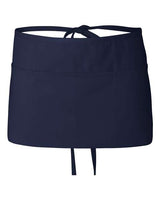 Q-Tees Q2115 Waist Apron with Pockets #color_Navy