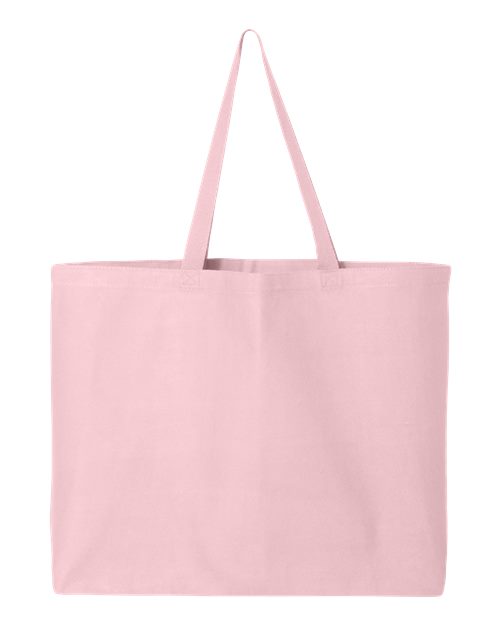 Q-Tees Q600 25L Jumbo Tote #color_Light Pink