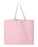 Q-Tees Q600 25L Jumbo Tote #color_Light Pink