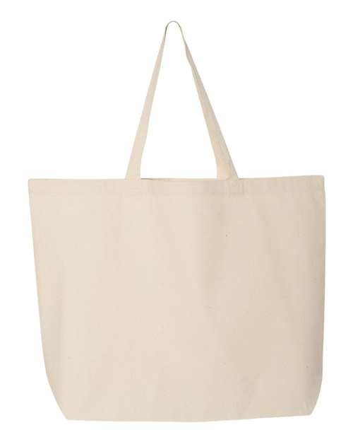 Q-Tees Q600 25L Jumbo Tote #color_Natural