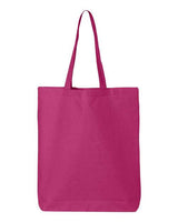 Q-Tees QTBG 12L Economical Tote #color_Hot Pink