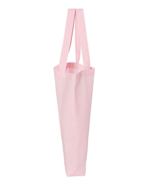Q-Tees QTBG 12L Economical Tote #color_Light Pink