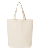 Q-Tees QTBG 12L Economical Tote #color_Natural