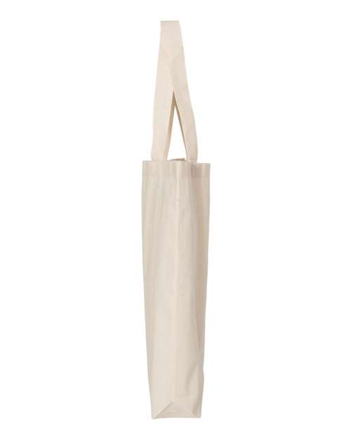 Q-Tees QTBG 12L Economical Tote #color_Natural