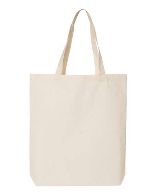 Q-Tees QTBG 12L Economical Tote #color_Natural