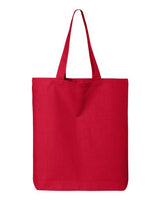 Q-Tees QTBG 12L Economical Tote #color_Red
