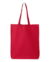 Q-Tees QTBG 12L Economical Tote #color_Red