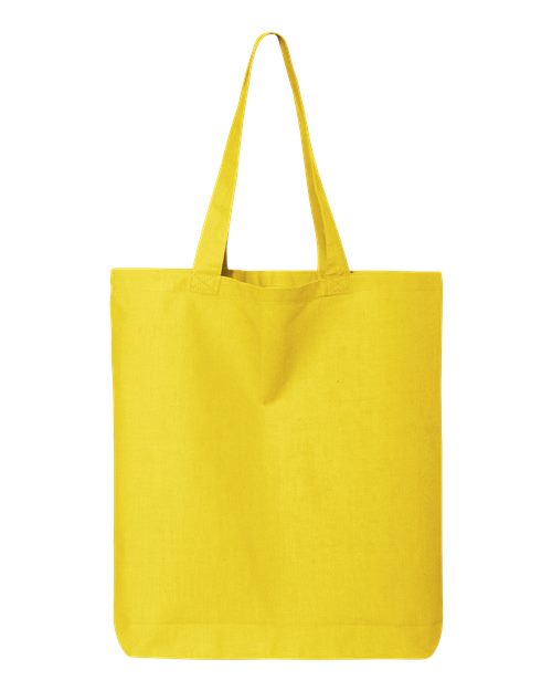 Q-Tees QTBG 12L Economical Tote #color_Yellow