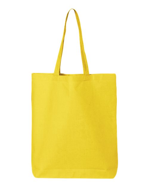 Q-Tees QTBG 12L Economical Tote #color_Yellow