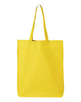 Q-Tees QTBG 12L Economical Tote #color_Yellow