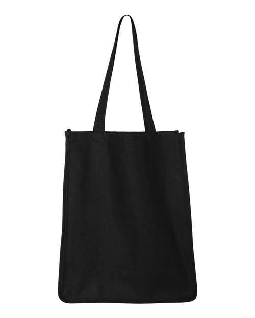Q-Tees Q125400 27L Jumbo Shopping Bag #color_Black