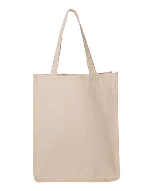 Q-Tees Q125400 27L Jumbo Shopping Bag #color_Natural