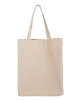Q-Tees Q125400 27L Jumbo Shopping Bag #color_Natural