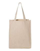 Q-Tees Q125400 27L Jumbo Shopping Bag #color_Natural