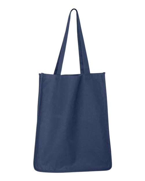 Q-Tees Q125400 27L Jumbo Shopping Bag #color_Navy