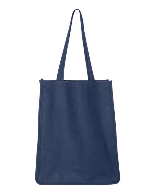 Q-Tees Q125400 27L Jumbo Shopping Bag #color_Navy