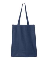 Q-Tees Q125400 27L Jumbo Shopping Bag #color_Navy