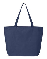 Q-Tees Q611 25L Zippered Tote #color_Navy