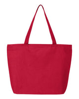 Q-Tees Q611 25L Zippered Tote #color_Red