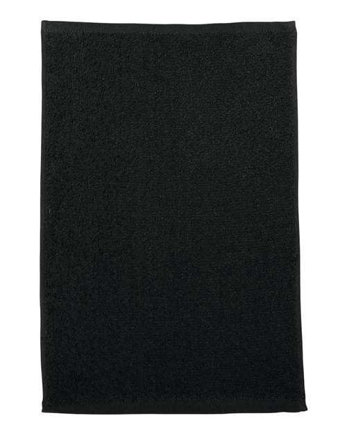 Q-Tees T18 Budget Rally Towel #color_Black