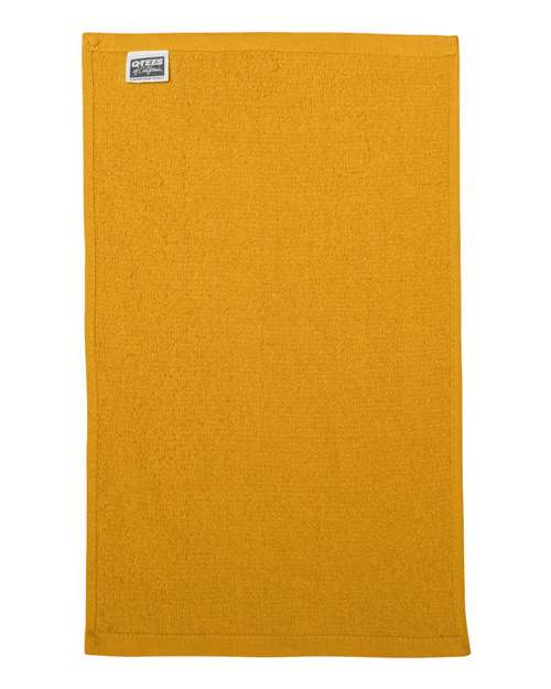Q-Tees T18 Budget Rally Towel #color_Gold