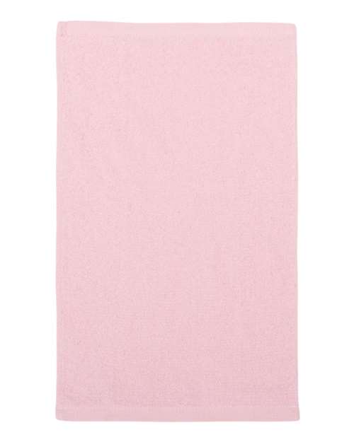 Q-Tees T18 Budget Rally Towel #color_Light Pink