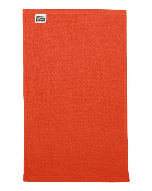 Q-Tees T18 Budget Rally Towel #color_Orange