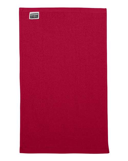 Q-Tees T18 Budget Rally Towel #color_Red