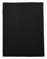 Q-Tees T600 Hemmed Fingertip Towel #color_Black