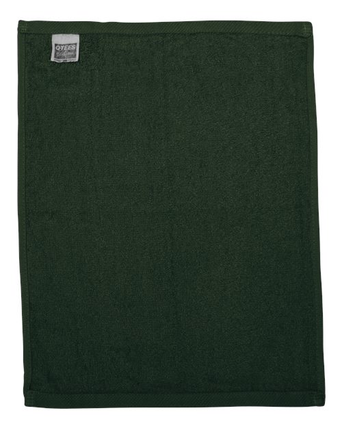 Q-Tees T600 Hemmed Fingertip Towel #color_Forest
