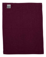 Q-Tees T600 Hemmed Fingertip Towel #color_Maroon