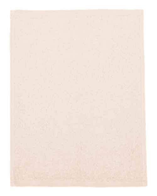 Q-Tees T600 Hemmed Fingertip Towel #color_Natural