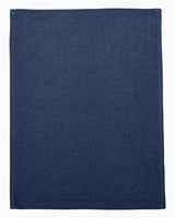 Q-Tees T600 Hemmed Fingertip Towel #color_Navy