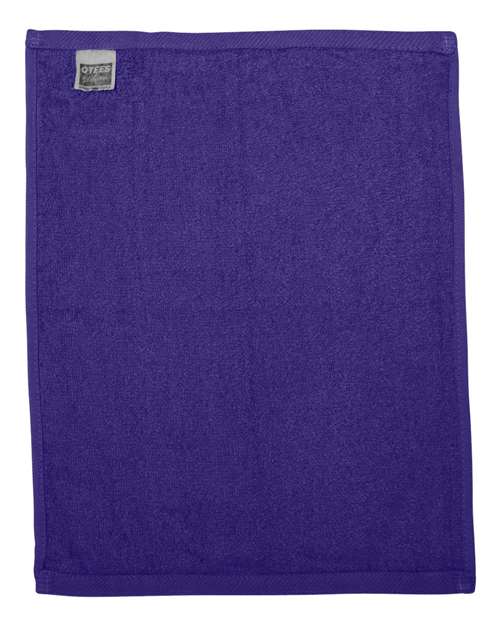 Q-Tees T600 Hemmed Fingertip Towel #color_Purple
