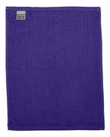Q-Tees T600 Hemmed Fingertip Towel #color_Purple
