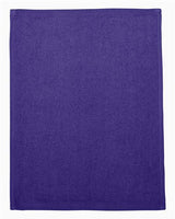 Q-Tees T600 Hemmed Fingertip Towel #color_Purple