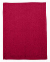Q-Tees T600 Hemmed Fingertip Towel #color_Red