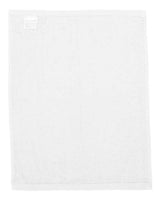 Q-Tees T600 Hemmed Fingertip Towel #color_White