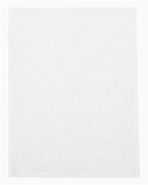 Q-Tees T600 Hemmed Fingertip Towel #color_White
