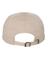 Yupoong 6245CM Adult Low-Profile Cotton Twill Dad Cap #color_STONE