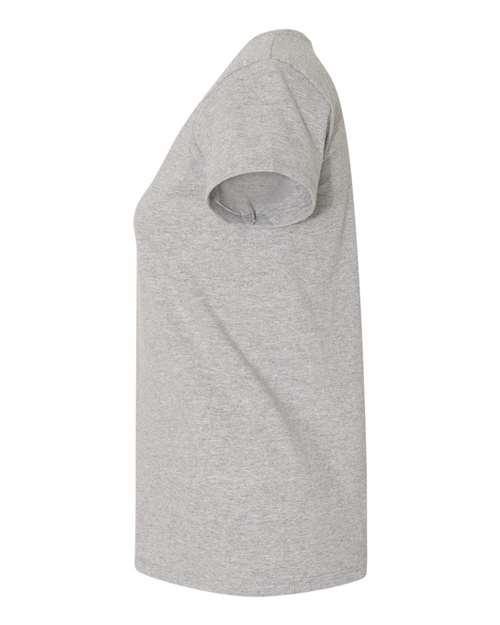 Hanes 5780 Ladies' V-Neck T-Shirt #color_LIGHT STEEL