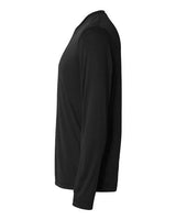 Hanes 482L Adult Cool DRI with FreshIQ Long-Sleeve Performance T-Shirt #color_BLACK