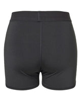 "Badger 4629 Women’s 3" Pro-Compression Shorts #color_Black"